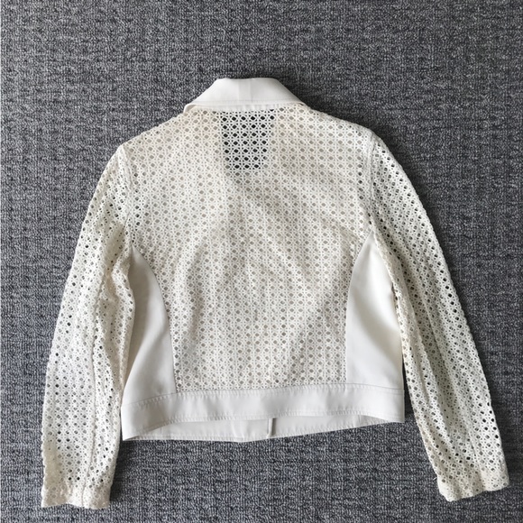 Judith & Charles size 6 vanilla blazer - Picture 5 of 5